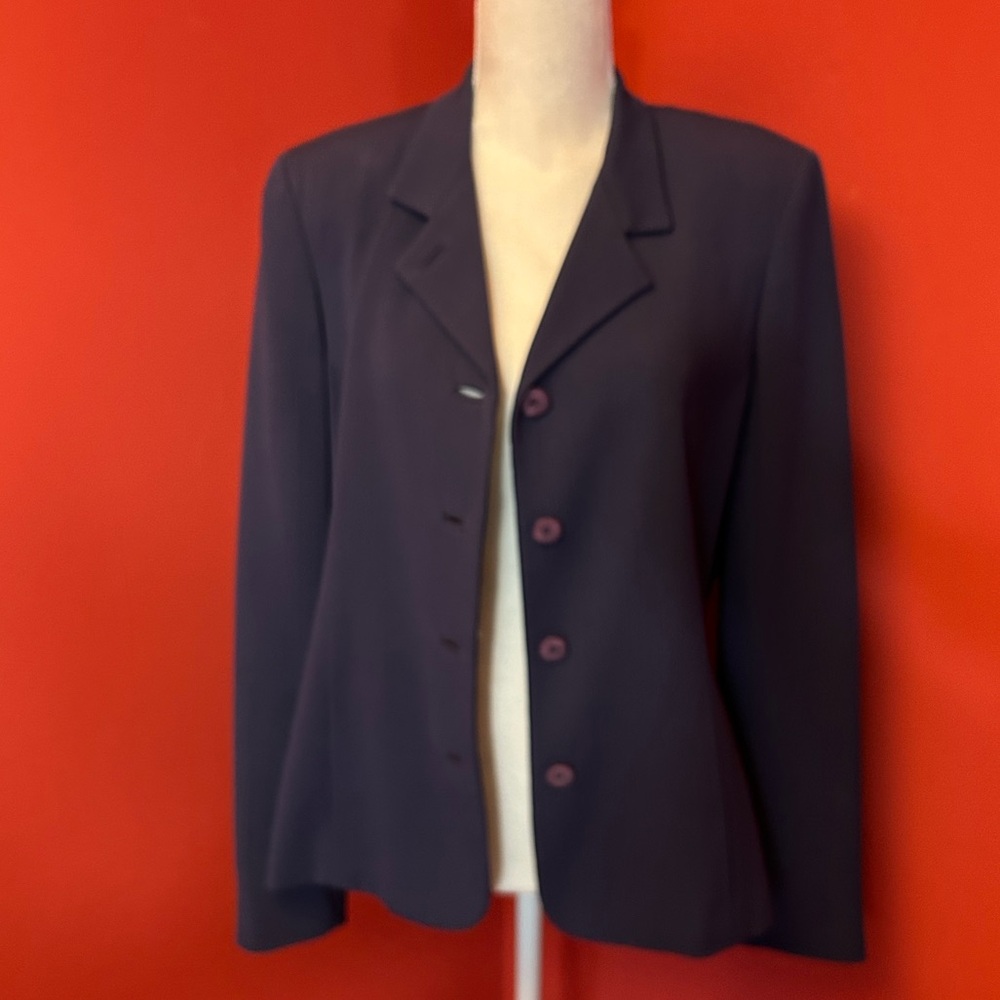 Garfield & Marks Purple Blazer